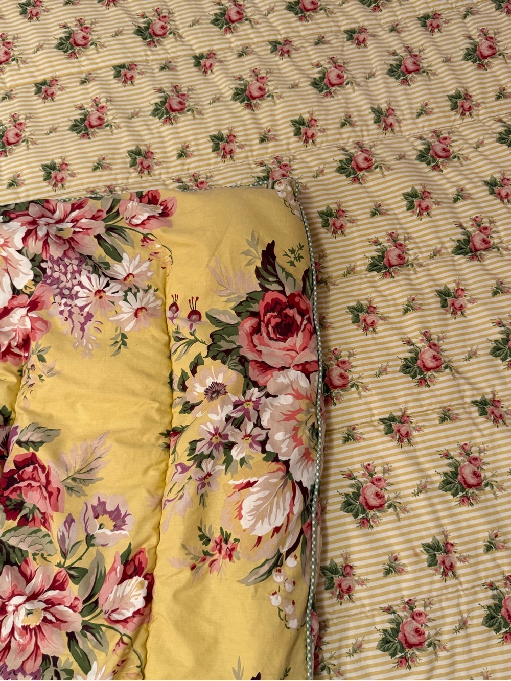 Ralph Lauren Vintage Sophie Brooke Comforter - floral reversible full/queen - Picture 4 of 8